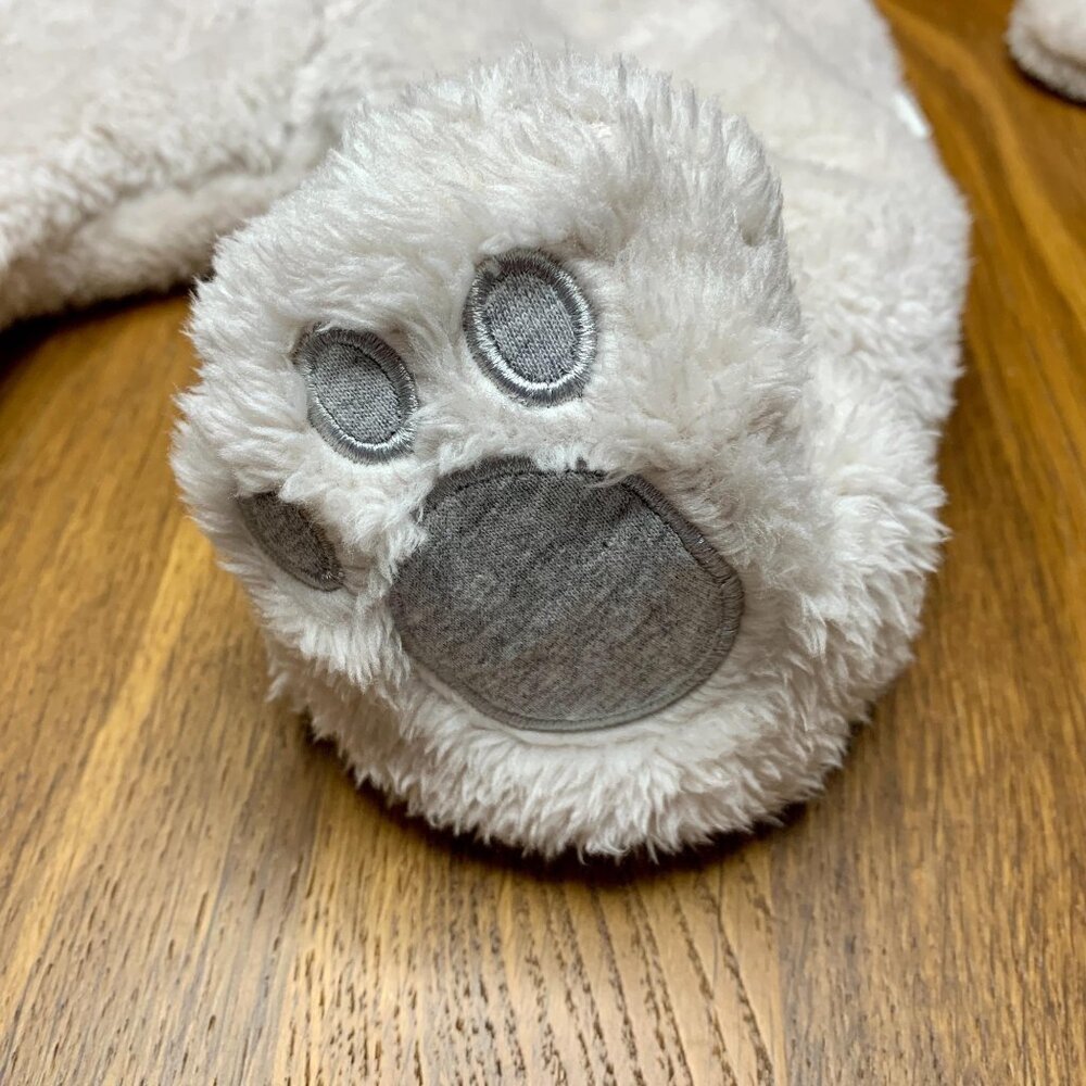 JOJO MAMAN BEBE Mocha Bear Snowsuit 0-3 months Baby Infant Bunting Fleece Romper - Picture 12 of 12